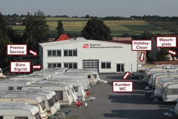 Büro-/Servicegebäude - wo finde ich was?